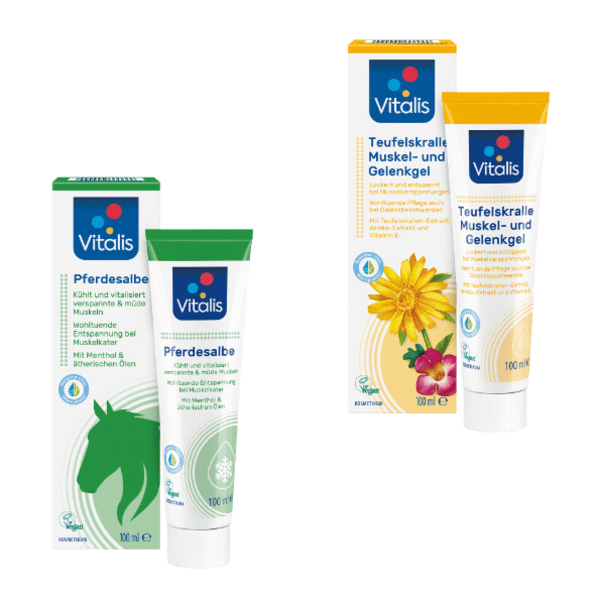 Bild 1 von VITALIS Teufelskralle / Pferdesalbe / Wärme-Pflege-Balsam 100ml