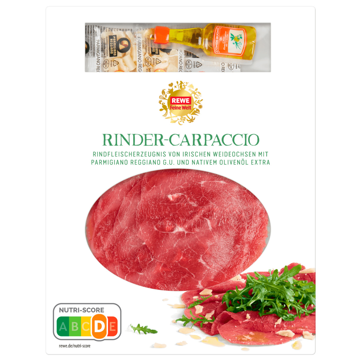 Bild 1 von REWE Feine Welt Rinder-Carpaccio