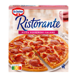 DR. OETKER Ristorante Pizza Pepperoni-Salame 320g