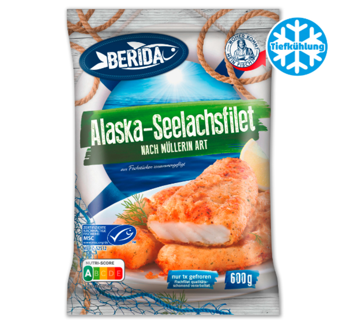 Bild 1 von BERIDA Alaska-Seelachs