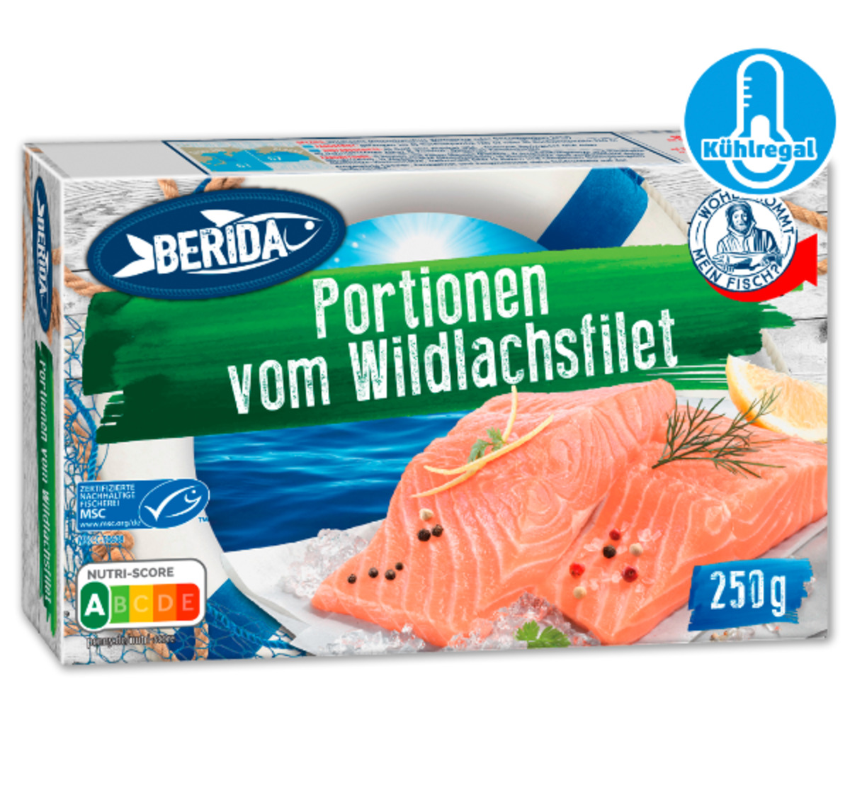 Bild 1 von BERIDA Wildlachsfilet