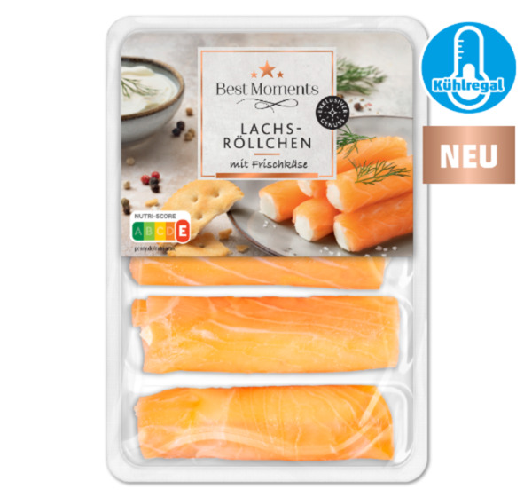 Bild 1 von BEST MOMENTS Lachs-Röllchen*