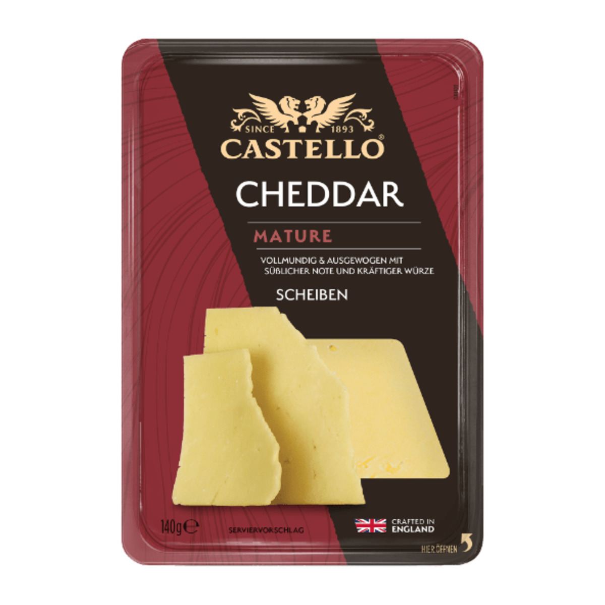 Bild 1 von CASTELLO Cheddar, 9 Monate gereift 140g
