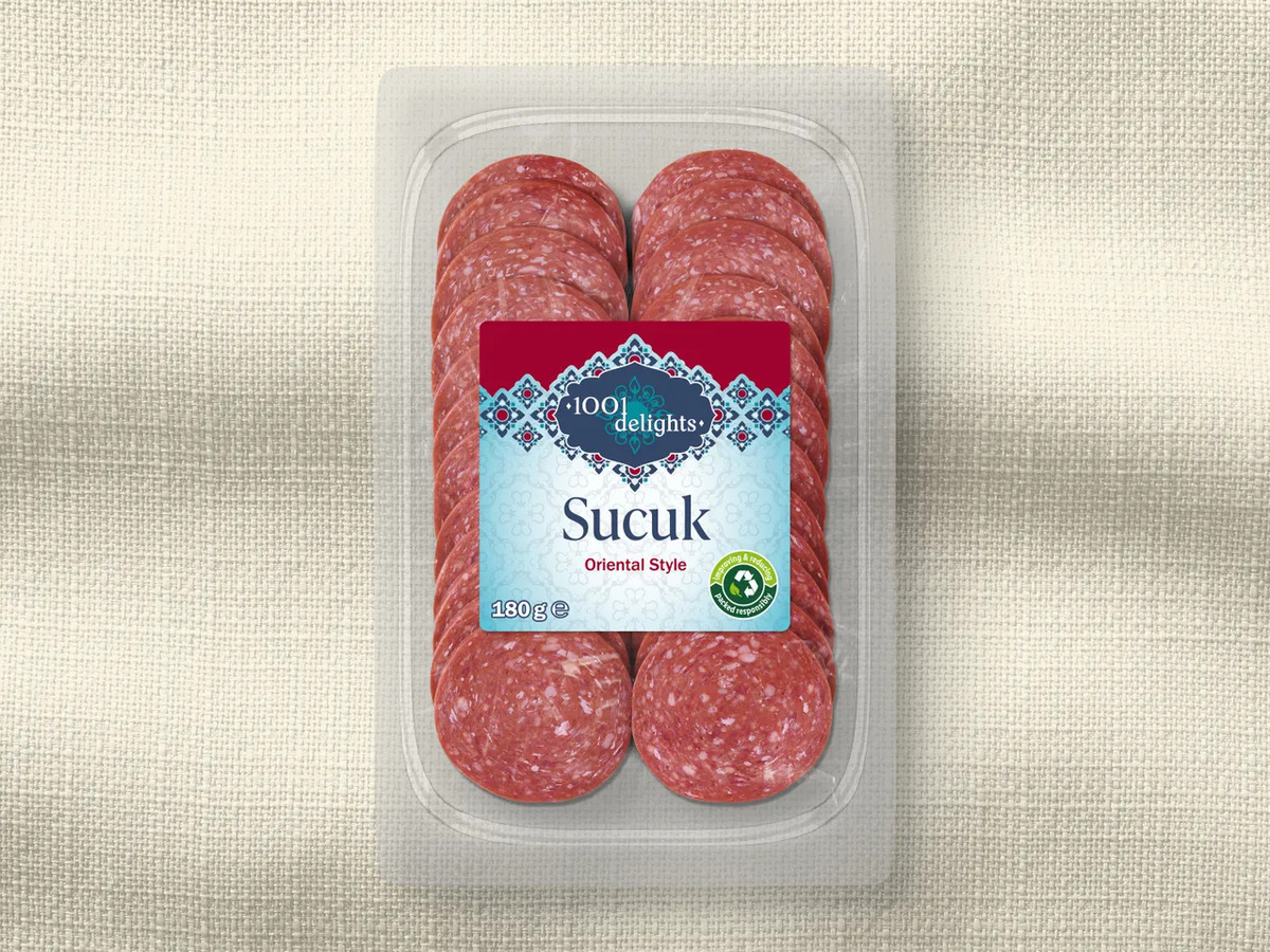 Bild 1 von 1001 delights Sucuk, 
         180 g