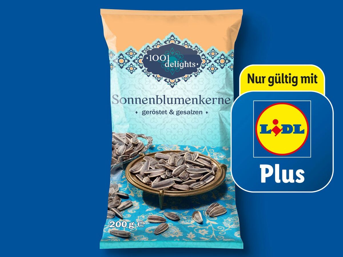 Bild 1 von 1001 delights Sonnenblumenkerne, 
         200 g
