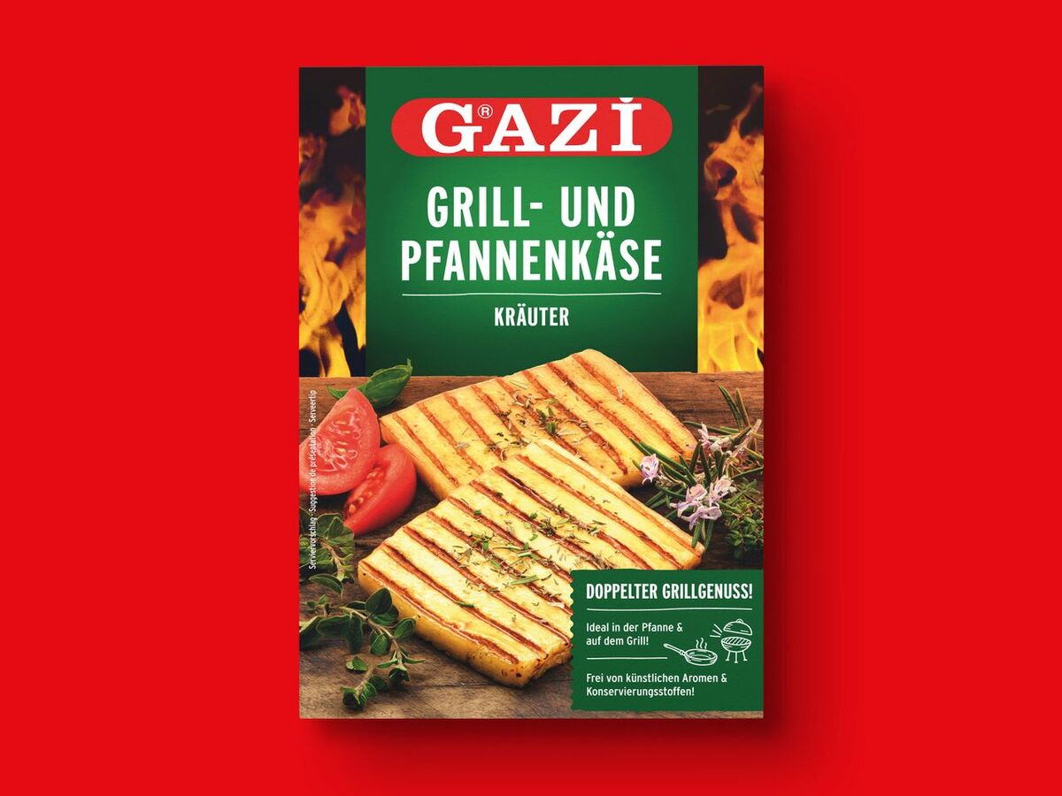 Bild 1 von Gazi Grill- und Pfannenkäse, 
         2x 100 g
