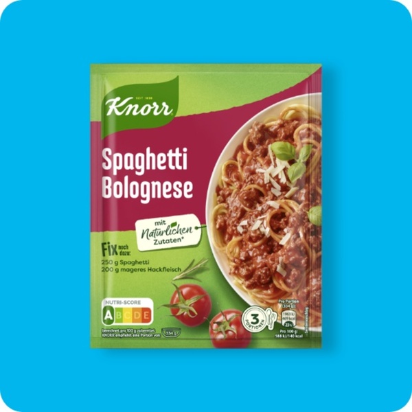 Bild 1 von KNORR®  Fix, Spaghetti Bolognese