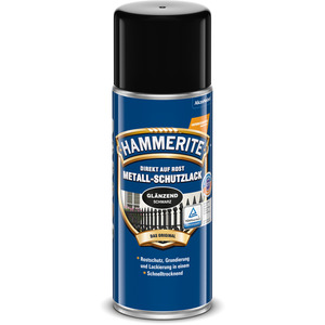 Hammerite Metallschutzlack-Spray schwarz glänzend 400 ml