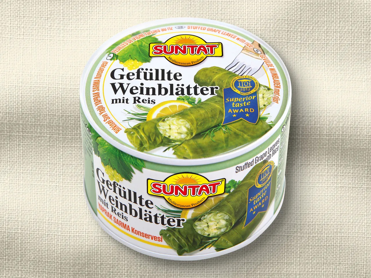 Bild 1 von Suntat Gefüllte Weinblätter, 
         400 g