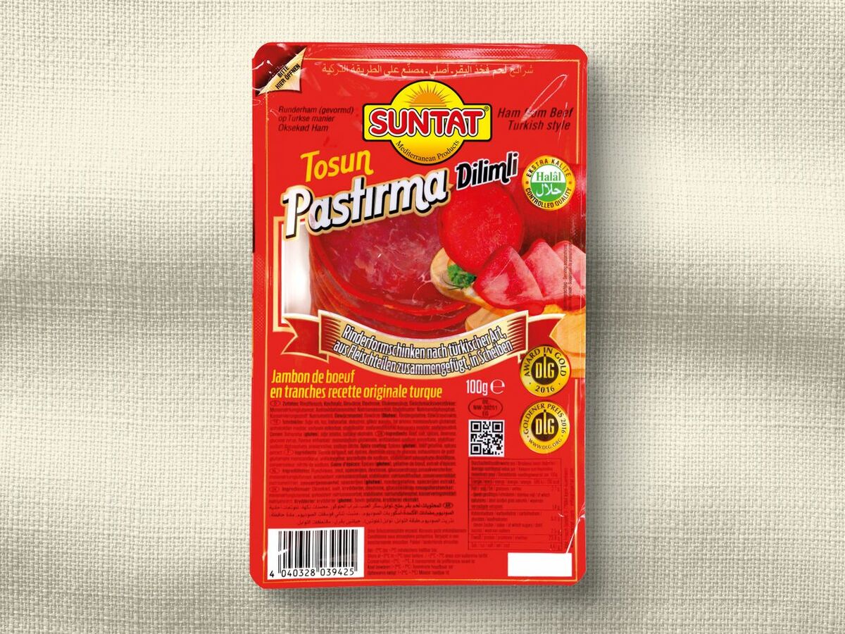 Bild 1 von Suntat Rinderformschinken, 
         100 g