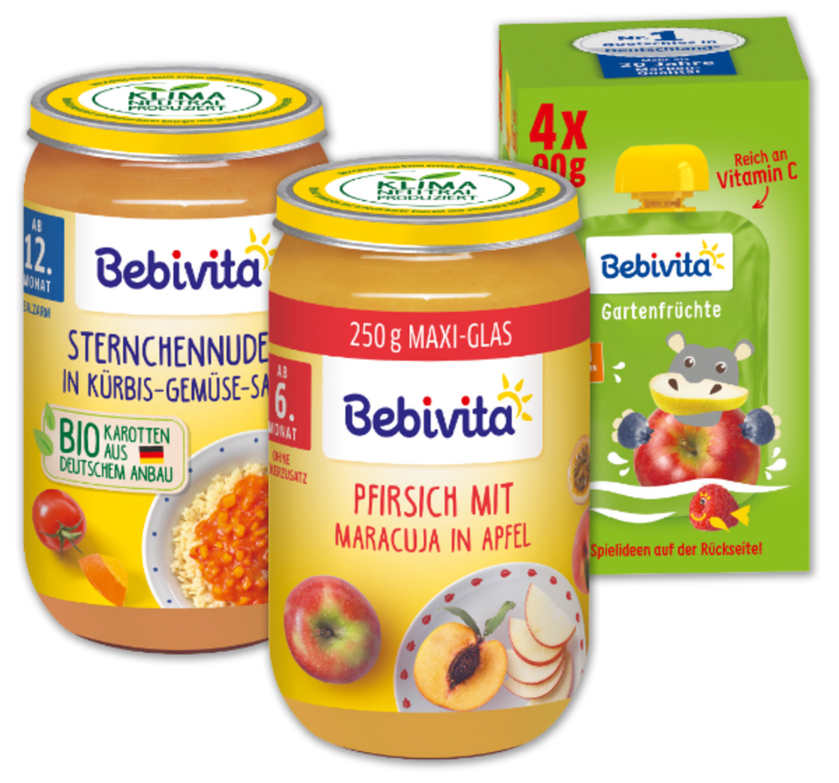 Bild 1 von Bebivita-Glaskost und Quetschen