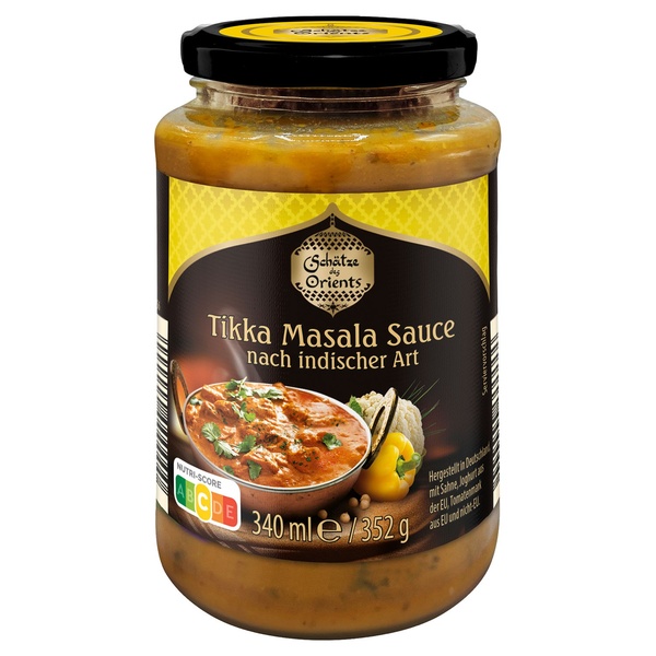 Bild 3 von SCHÄTZE DES ORIENTS Sauce nach indischer Art 340 ml