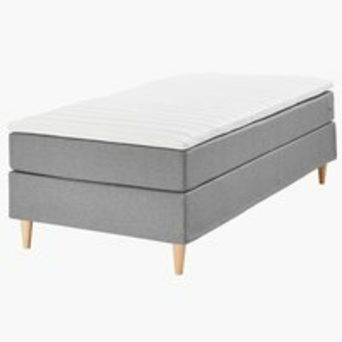 Bild 1 von Boxspringbett 90x200 BASIC C10 grau-23