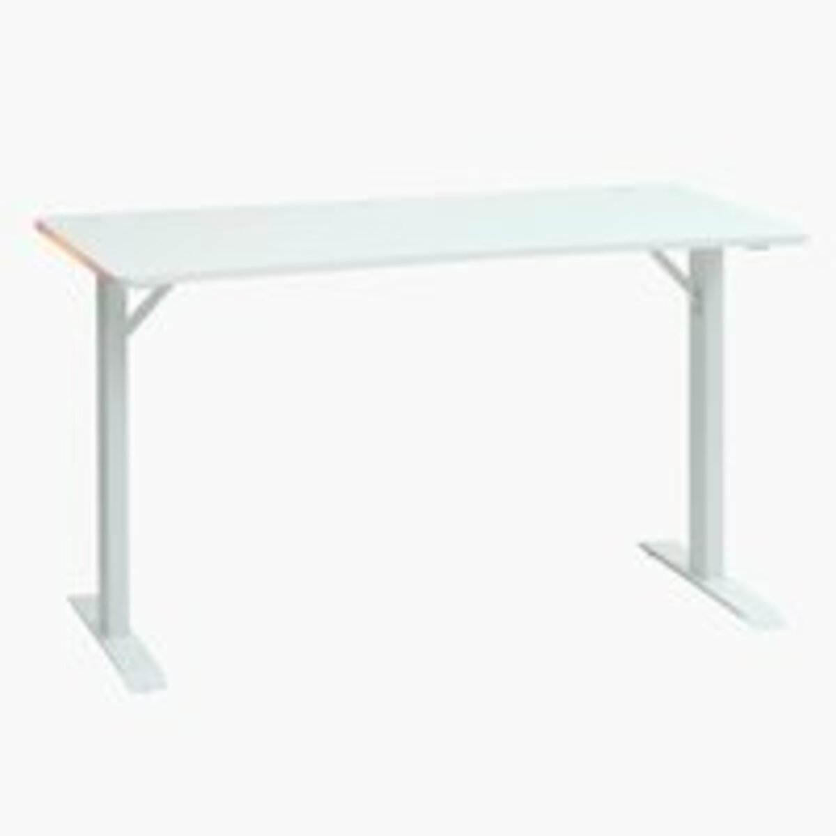 Bild 1 von Gaming-Schreibtisch HALBJERG 65x135 mit LED weiß