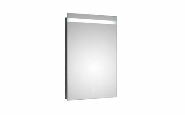 Bild 1 von LED-Spiegel 26, Aluminium, 50 x 70 cm, inkl. Touchsensor
