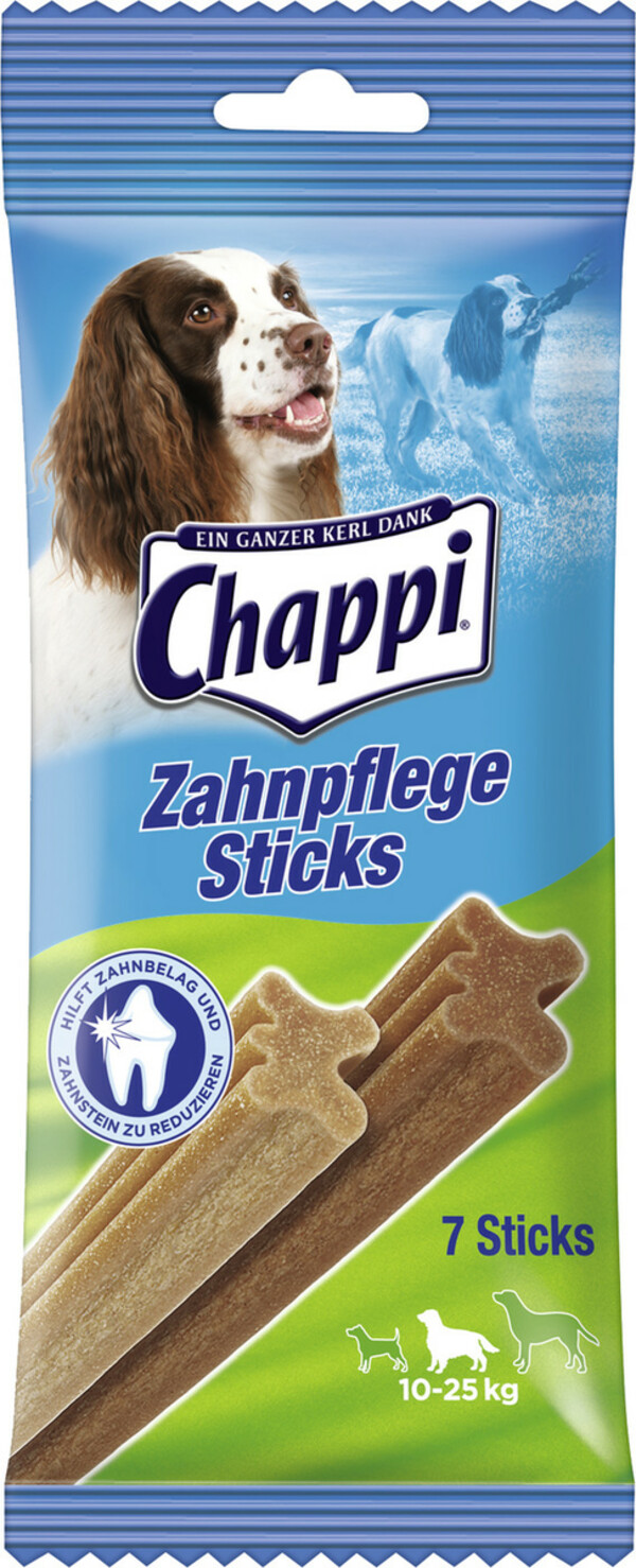 Bild 1 von Chappi Zahnpflege-Sticks für mittelgrosse Hunde 7ST 175G