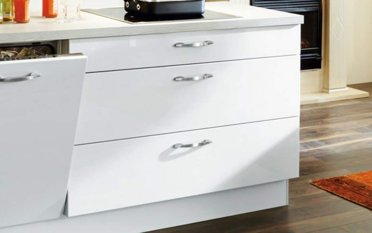 Bild 2 von Matex - Einbauküche Novalux, weiß, inkl. Bosch Elektrogeräte