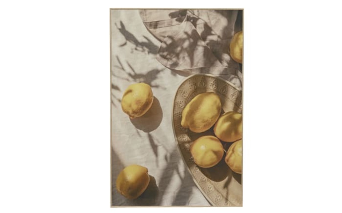 Bild 1 von Gemälde, gelb, 40 x 60 x 2,5 cm