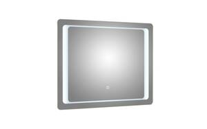 LED-Spiegel 21, Aluminium, 90 x 70 cm, inkl. Touchsensor