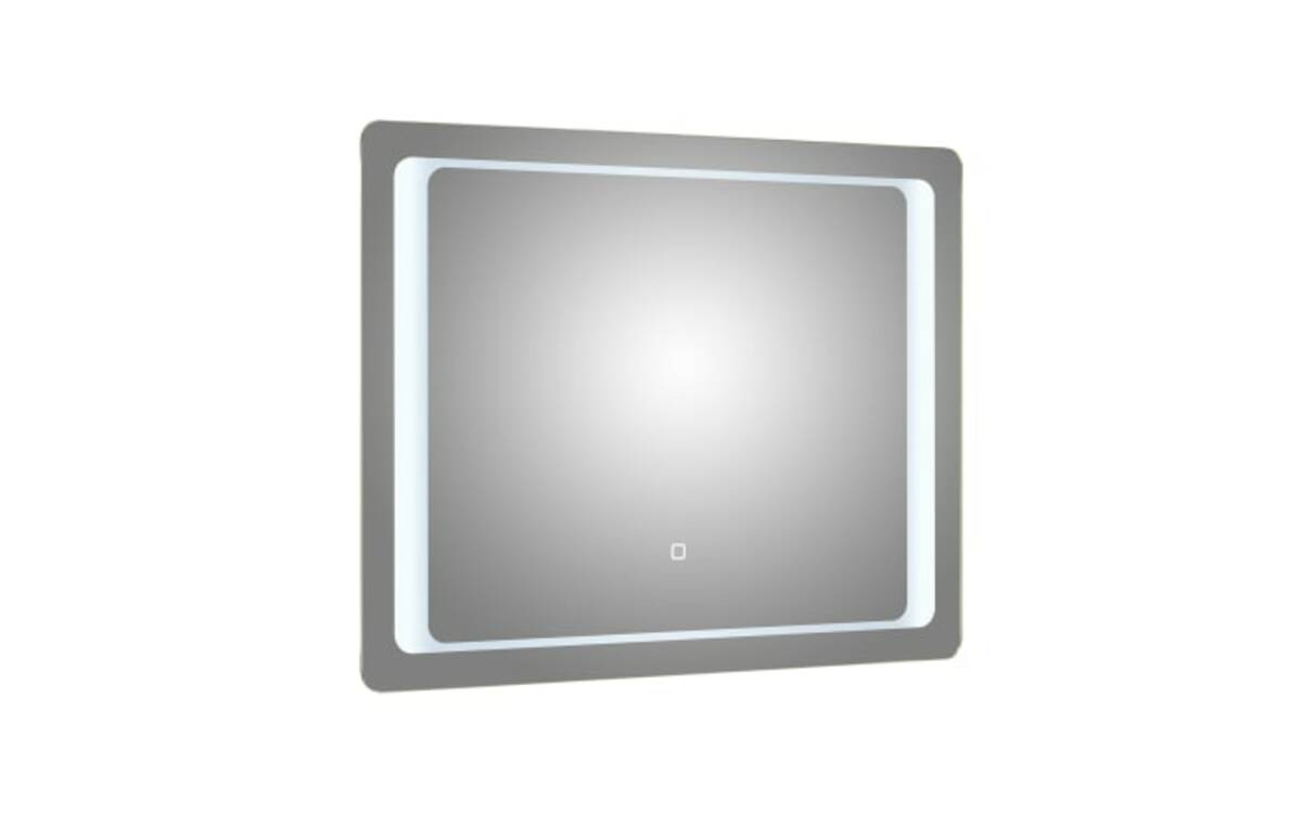 Bild 1 von LED-Spiegel 21, Aluminium, 90 x 70 cm, inkl. Touchsensor