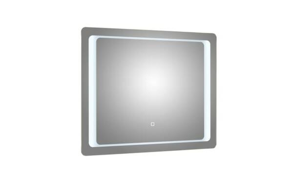 Bild 1 von LED-Spiegel 21, Aluminium, 90 x 70 cm, inkl. Touchsensor