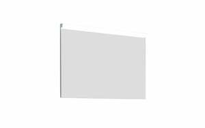 Mondo - LED-Flächenspiegel Moliro, weiß, 90 x 67 cm