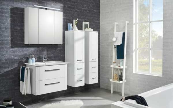 Bild 3 von LED-Spiegelschrank 3006, weiß