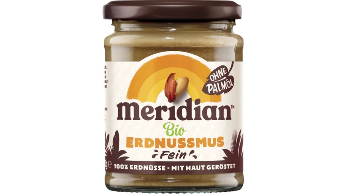 Bild 1 von Meridian Bio Erdnusscreme Fein