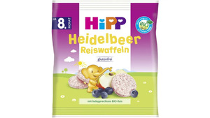 HiPP Knabberprodukte - Heidelbeer Reiswaffeln