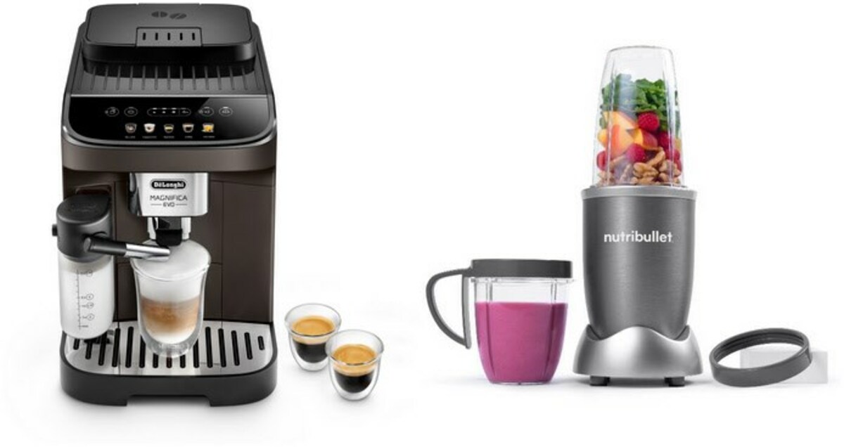 Bild 1 von ECAM 293.61.BW Magnifica Bundle Kaffee-Vollautomat inkl. nutribullet NB606DG Standmixer