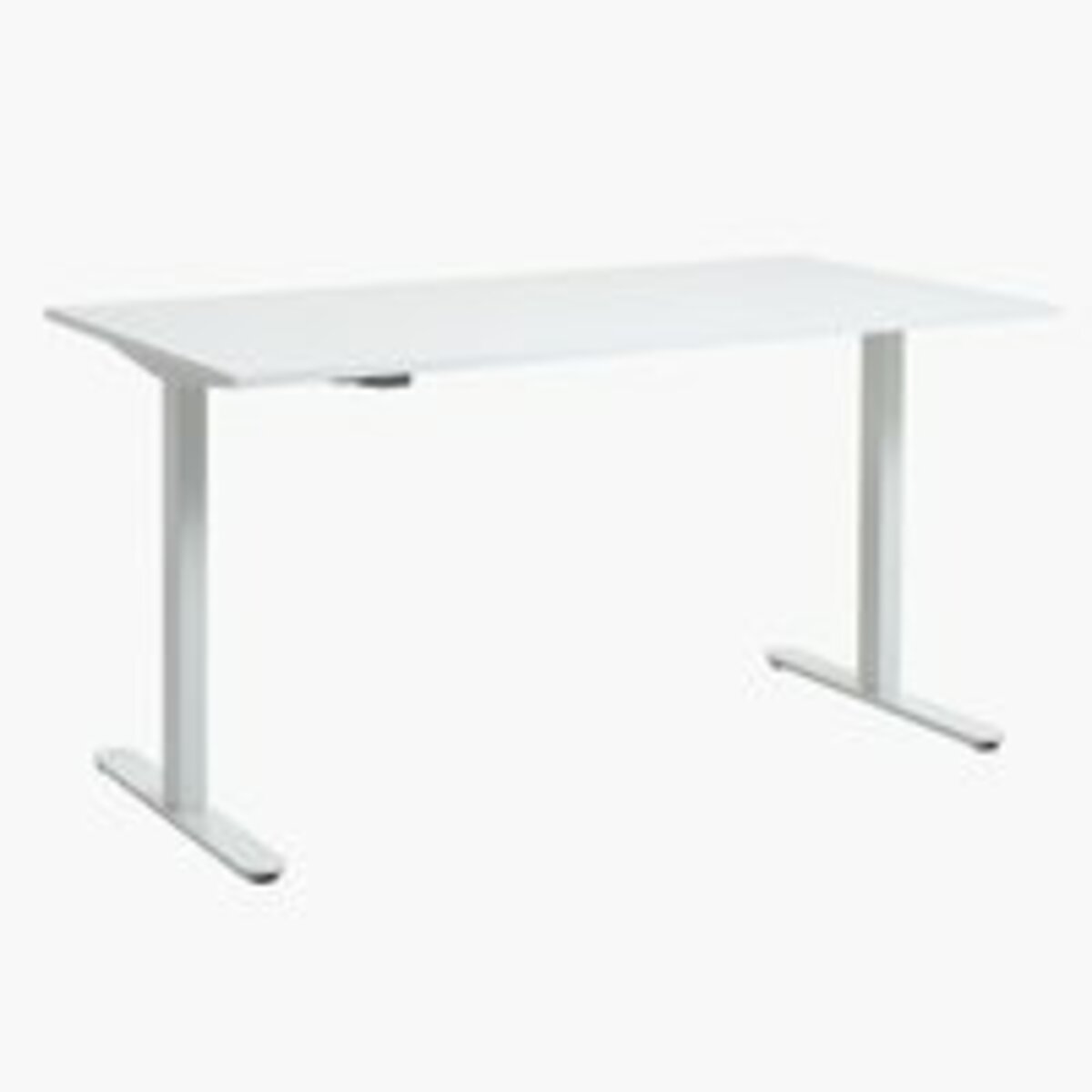 Bild 1 von Höhenverstellbarer Schreibtisch SVANEKE 80x160 weiß