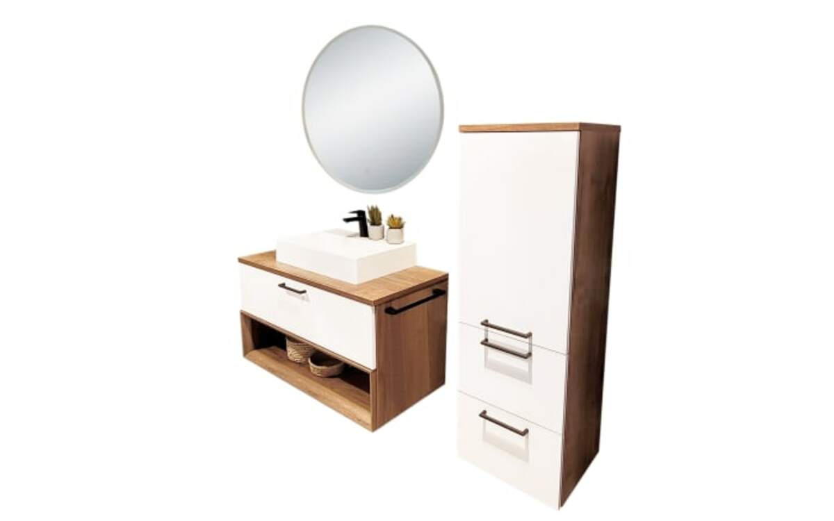 Bild 2 von LED-Spiegel Abril, silber, 80 cm