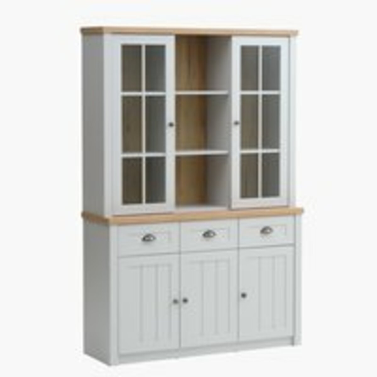 Bild 1 von Anrichte MARKSKEL + Aufsatz MARKSKEL hellgrau