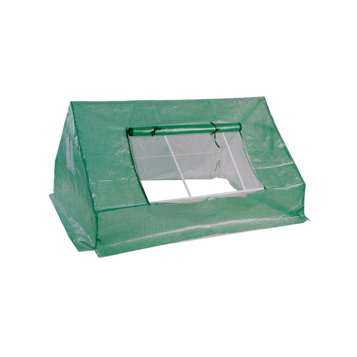 Bild 1 von LEX Gewächshaus, Metallrahmen 18mm / PE Gewebefolie, 180 x 142 x 30/93 cm