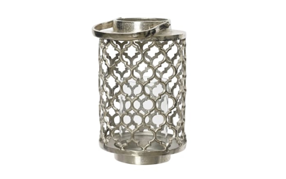 Bild 1 von Laterne, silber, Aluminium, 50 cm