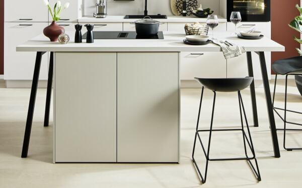 Bild 3 von Einbauküche Top Soft, kaschmir matt, inkl. Neff Elektrogeräte