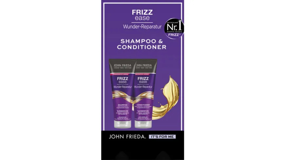Bild 1 von John Frieda Frizz Ease Duo Wunder-Reparatur Shampoo + Condtioner