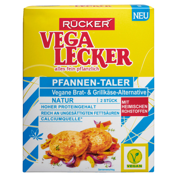 Bild 1 von Rücker Vega Lecker Pfannen-Taler Natur vegan 150g