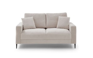 Zweisitzer Bono, beige, inkl. Kissen