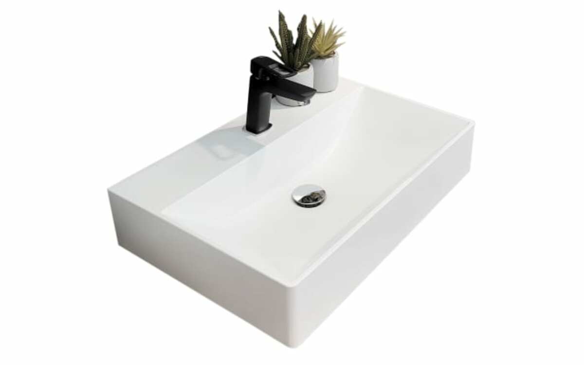 Bild 1 von Aufbauwaschtisch Puro 60, weiß