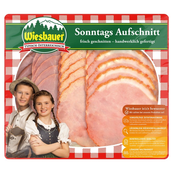 Bild 1 von WIESBAUER Wiener Sonntags-Aufschnitt 200 g