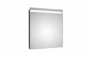 LED-Spiegel 26, Aluminium, 70 x 70 cm, inkl. Touchsensor