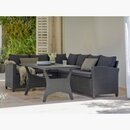 Bild 1 von Lounge-Set ULLEHUSE 6 Personen schwarz