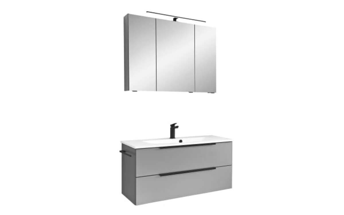 Bild 3 von Mondo - Spiegelschrank Arta, quarzgrau