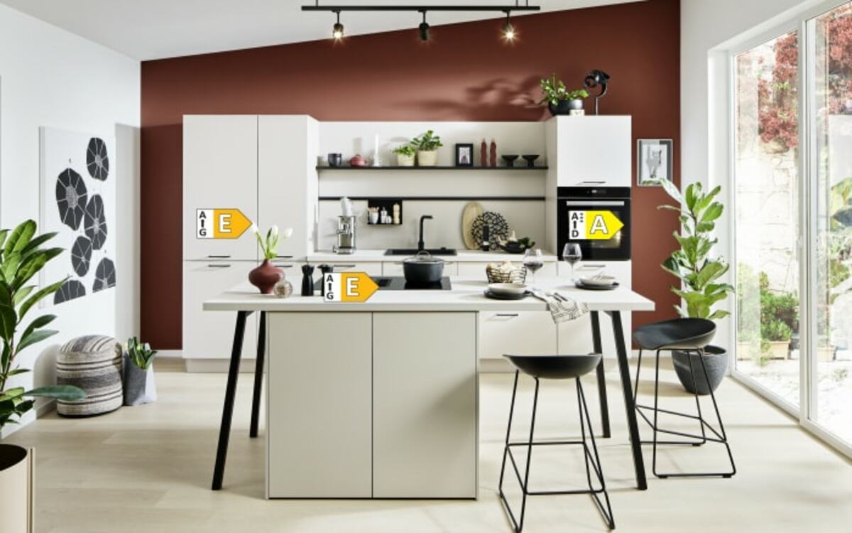 Bild 4 von Einbauküche Top Soft, kaschmir matt, inkl. Neff Elektrogeräte