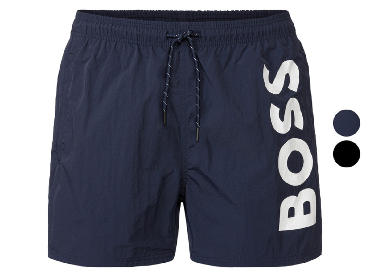 Bild 1 von BOSS Herren Badeshorts mit Logo-Print