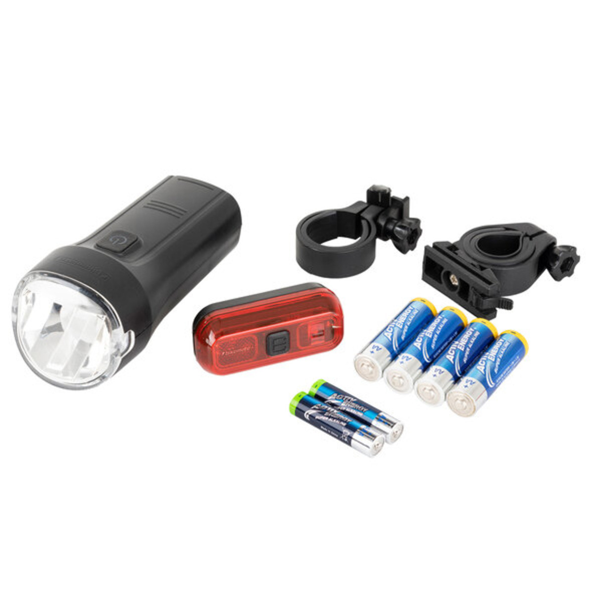 Bild 1 von Fahrrad-Lampenset, schwarz