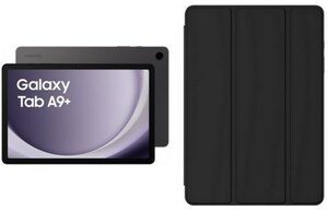 Galaxy Tab A9+ (64GB) WiFi Tablet graphite inkl. araree A Folio Case