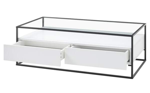 Bild 3 von MCA furniture - Couchtisch Evora, weiß, inkl. Schubkästen
