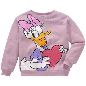 Micky und Freunde Sweatshirt mit Print HELLLILA